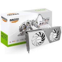 INNO3D GeForce RTX 4070 TWIN X2 OC WHITE 12GB GDDR6X Grafikkarte 3xDP/HDMI von Inno3d