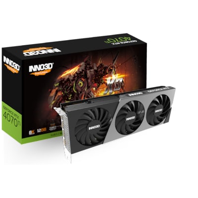 INNO3D GeForce RTX 4070 Ti X3 12GB GDDR6X Grafikkarte 3xDP/HDMI von Inno3d