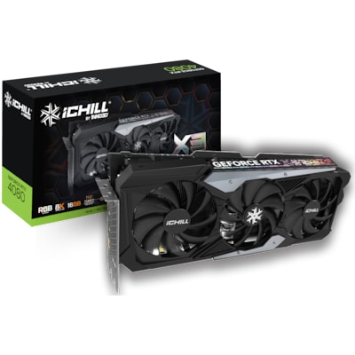 INNO3D GeForce RTX 4080 ICHILL X3 16GB GDDR6X Grafikkarte 3xDP/HDMI von Inno3d