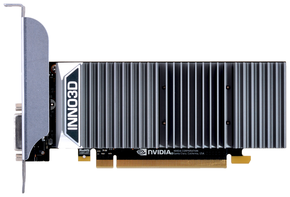 Inno3D GeForce GT 1030 0dB - Grafikkarten - GF GT 1030 - 2 GB GDDR5 - PCIe 3.0 x16 - DVI, HDMI - ohne Lüfter von Inno3d