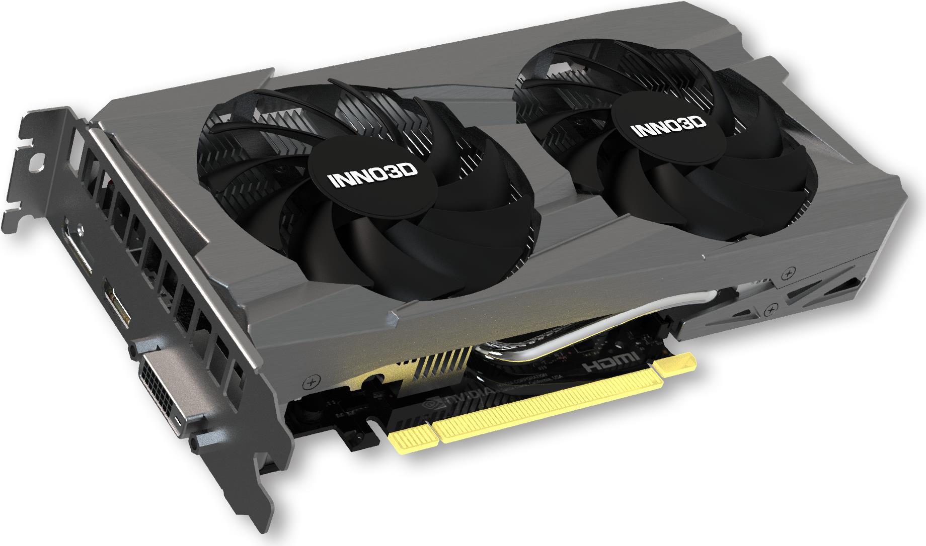 Inno3D GeForce RTX 3050 Twin X2 OC - GeForce RTX 3050 - 8 GB - GDDR6 - 128 Bit - 7680 x 4320 Pixel - PCI Express 4.0 (N30502-08D6X-1711VA41) von Inno3d