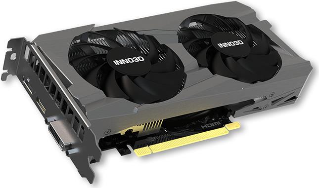 Inno3D GeForce RTX 3050 Twin X2 - GeForce RTX 3050 - 6 GB - GDDR6 - 96 Bit - 7680 x 4320 Pixel - PCI Express 4.0 (N30502-06D6-1711VA60) von Inno3d