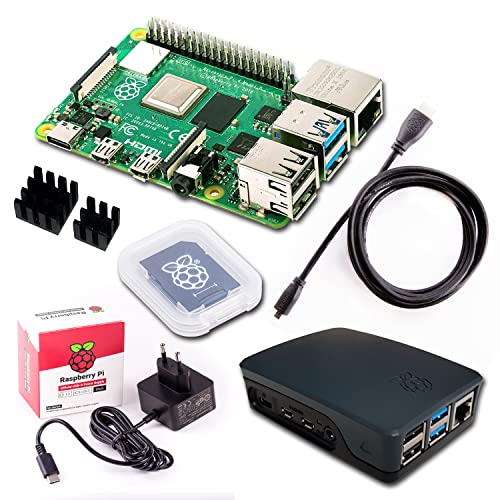 InnoConnect Raspberry Pi 4 (2GB RAM) Bundle 32GB, schwarz von InnoConnect
