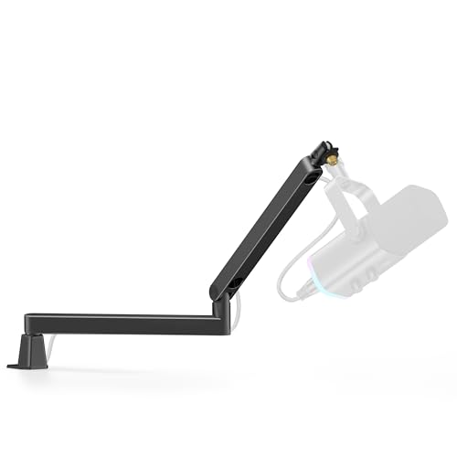 InnoGear Mikrofon-Galgenarm, 360° drehbar, flaches Profil, Mikrofonständer mit magnetischem Kabelmanagement, Tischhalterung für Fifine AM8 K669B Blue Yeti HyperX QuadCast SoloCast AT2020, Schwarz InnoGear Mikrofon-Galgenarm, 360° drehbar, flaches Profil, Mikrofonständer mit magnetischem Kabelmanagement, Tischhalterung für Fifine AM8 K669B Blue Yeti HyperX QuadCast SoloCast AT2020, Schwarz von InnoGear