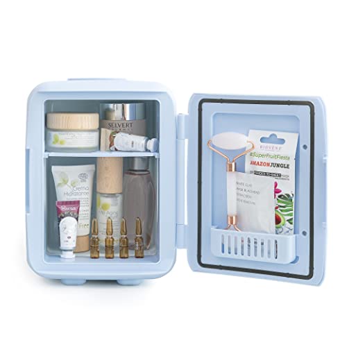 InnovaGoods® Mini Kühlschrank für frische Kosmetik, hält Kosmetika frisch und bereit zur Verwendung, kompaktes und leichtes Design, ideal für das Badezimmer und den Schminktisch. von InnovaGoods
