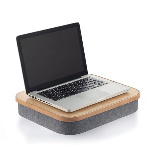 InnovaGoods® Tragbarer Schreibtisch mit großer Aufbewahrungsschale, bequemes und praktisches Arbeiten oder Studieren, kompaktes und leichtes Design, ideal für Zuhause und Büro. von InnovaGoods