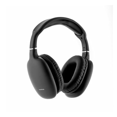 InnovaGoods - Kabellose, Faltbare Kopfhörer, Ergonomisches Design, Geräuschdämpfung, BT 5.3, Freisprechmikrofon, AUX-Eingang, Wiederaufladbar, Schwarz, Standard, Kunststoff InnovaGoods - Kabellose, Faltbare Kopfhörer, Ergonomisches Design, Geräuschdämpfung, BT 5.3, Freisprechmikrofon, AUX-Eingang, Wiederaufladbar, Schwarz, Standard, Kunststoff von InnovaGoods