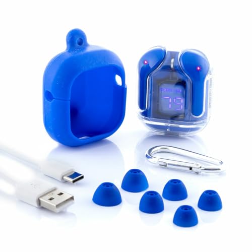 InnovaGoods Kabellose Kopfhörer mit Ladebox Blue von InnovaGoods
