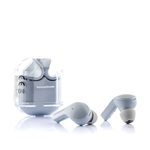 InnovaGoods Kabellose Kopfhörer mit Ladebox Grey von InnovaGoods