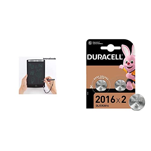InnovaGoods Magic Drablet LCD-Tablet zum Zeichnen und Schreiben + Duracell Specialty 2016 Lithium-Knopfzelle 3 V InnovaGoods Magic Drablet LCD-Tablet zum Zeichnen und Schreiben + Duracell Specialty 2016 Lithium-Knopfzelle 3 V von InnovaGoods