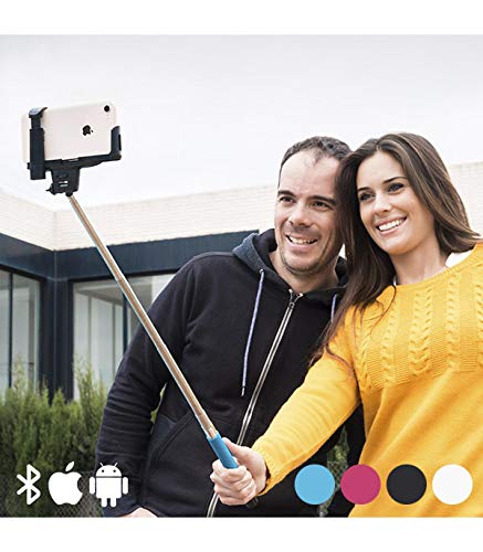 InnovaGoods Selfie-Stick Bluetooth, Rosa von InnovaGoods