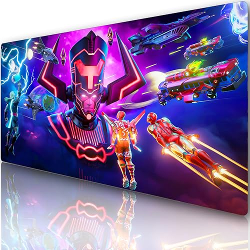 Fortnite Gaming-Mauspad – Edition Deadpool & Cable & Psylocke & Domino 900 x 400 mm, wasserdichte Oberfläche, rutschfeste Unterseite, verstärkte genähte Kanten, ideal für Fans und Gamer Fortnite Gaming-Mauspad – Edition Deadpool & Cable & Psylocke & Domino 900 x 400 mm, wasserdichte Oberfläche, rutschfeste Unterseite, verstärkte genähte Kanten, ideal für Fans und Gamer von Innovatc