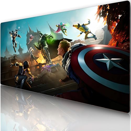 Fortnite Iron Man & Doctor Doom Gaming-Mauspad XXL – 900 x 400 mm, wasserdichte Oberfläche, rutschfeste Unterseite, für Fans und Spieler Battle Royale Fortnite Iron Man & Doctor Doom Gaming-Mauspad XXL – 900 x 400 mm, wasserdichte Oberfläche, rutschfeste Unterseite, für Fans und Spieler Battle Royale von Innovatc