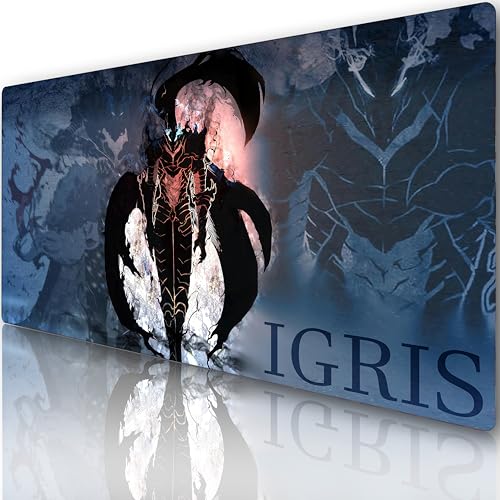 Igris Solo Leveling Gaming-Mauspad – XXL 900 x 400 mm, rutschfeste Unterseite, wasserdichte Oberfläche, verstärkte genähte Kanten, ideal für Fans & Gamer Igris Solo Leveling Gaming-Mauspad – XXL 900 x 400 mm, rutschfeste Unterseite, wasserdichte Oberfläche, verstärkte genähte Kanten, ideal für Fans & Gamer von Innovatc