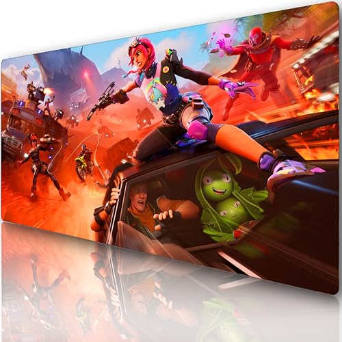 Innovatc Brite Bomber & Drift Fortnite Kreatives XXL Gaming Teppich – 900 x 400 mm, dynamische Illustration, Oberfläche wasserfest, perfekt für Sport & Design Innovatc Brite Bomber & Drift Fortnite Kreatives XXL Gaming Teppich – 900 x 400 mm, dynamische Illustration, Oberfläche wasserfest, perfekt für Sport & Design von Innovatc