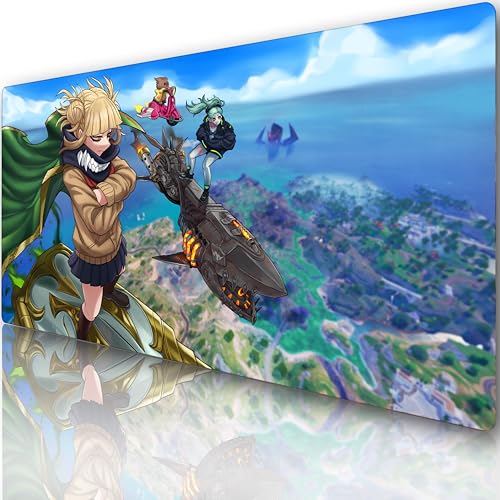 Innovatc Himiko Toga & Jiro Kyoka Fortnite Victory Royale Mauspad – 900 x 400 mm, episches Design, glatte Oberfläche, ideal für Büro oder Gaming Innovatc Himiko Toga & Jiro Kyoka Fortnite Victory Royale Mauspad – 900 x 400 mm, episches Design, glatte Oberfläche, ideal für Büro oder Gaming von Innovatc