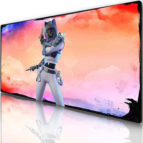 Innovatc Meow Skulls Fortnite Legends Erweitertes Mauspad – 900 x 400 mm, wasserdichte Oberfläche, rutschfeste Gummibasis Innovatc Meow Skulls Fortnite Legends Erweitertes Mauspad – 900 x 400 mm, wasserdichte Oberfläche, rutschfeste Gummibasis von Innovatc