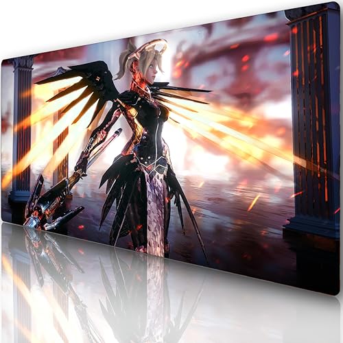 Innovatc Mercy Overwatch Gaming-Mauspad Pro – 800 x 400 x 3 mm, hochpräzise, wasserdicht & stabil, für FPS & Sport Innovatc Mercy Overwatch Gaming-Mauspad Pro – 800 x 400 x 3 mm, hochpräzise, wasserdicht & stabil, für FPS & Sport von Innovatc
