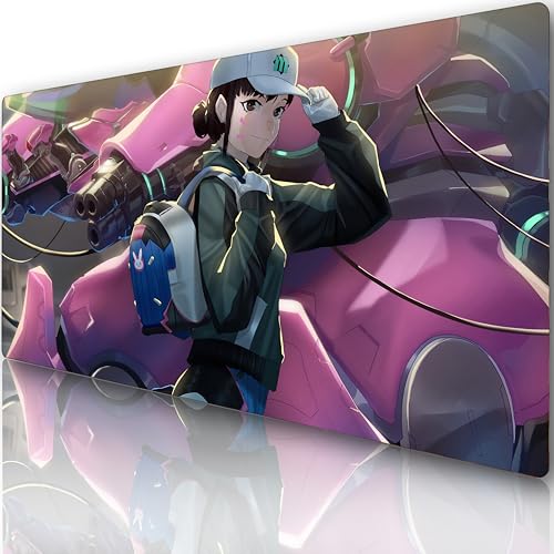 Innovatc Overwatch D.Va Gaming-Mauspad – erweitertes Format 800 x 400 x 3 mm, glatte Oberfläche, wasserdicht, rutschfeste Unterseite, für Gamer & Büro Innovatc Overwatch D.Va Gaming-Mauspad – erweitertes Format 800 x 400 x 3 mm, glatte Oberfläche, wasserdicht, rutschfeste Unterseite, für Gamer & Büro von Innovatc