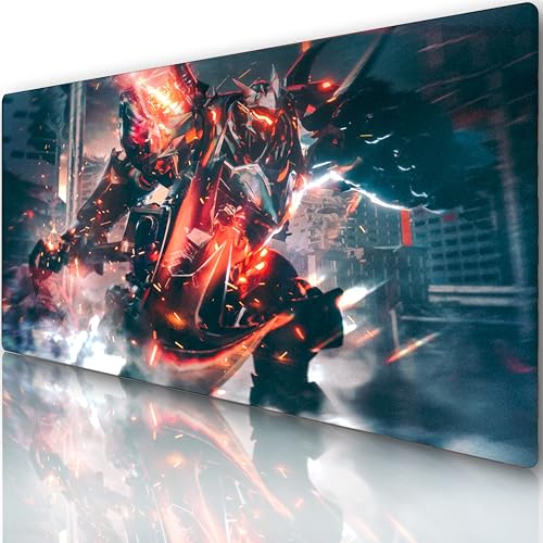 Innovatc Overwatch Reinhardt Gaming-Mauspad – erweitertes Format 800 x 400 x 3 mm, glatte Oberfläche, wasserdicht, rutschfeste Unterseite, für Gamer & Büro Innovatc Overwatch Reinhardt Gaming-Mauspad – erweitertes Format 800 x 400 x 3 mm, glatte Oberfläche, wasserdicht, rutschfeste Unterseite, für Gamer & Büro von Innovatc
