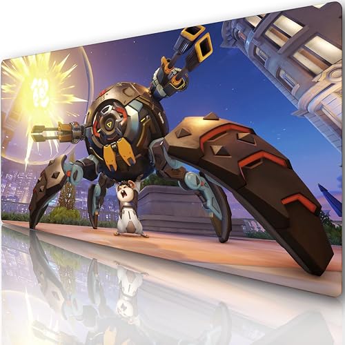 Innovatc Overwatch Wrecking Ball Gaming-Mauspad – erweitertes Format 800 x 400 x 3 mm, glatte Oberfläche, wasserdicht, rutschfeste Unterseite, für Gamer & Büro Innovatc Overwatch Wrecking Ball Gaming-Mauspad – erweitertes Format 800 x 400 x 3 mm, glatte Oberfläche, wasserdicht, rutschfeste Unterseite, für Gamer & Büro von Innovatc