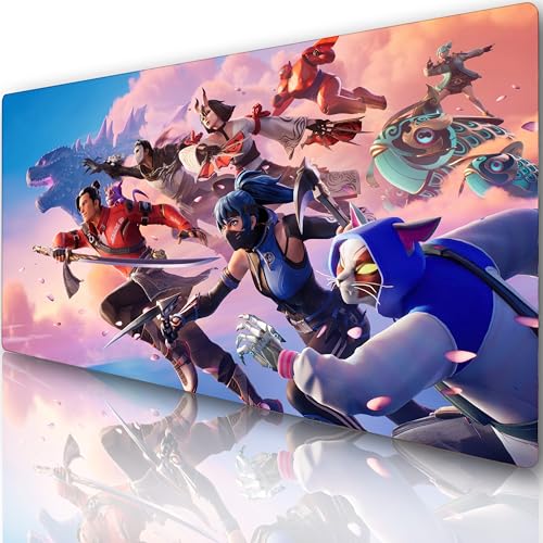 Innovatc Stray & Mizuki & Highwire Fortnite Kreatives XXL Gaming Teppich – 900 x 400 mm, dynamische Illustration, Oberfläche wasserfest, perfekt für Sport & Design Innovatc Stray & Mizuki & Highwire Fortnite Kreatives XXL Gaming Teppich – 900 x 400 mm, dynamische Illustration, Oberfläche wasserfest, perfekt für Sport & Design von Innovatc