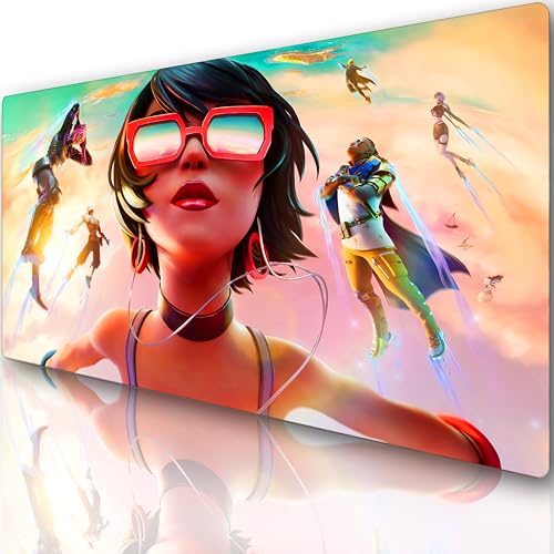 Innovatc Sunny & Erisa & Malik Fortnite Mauspad, erweitert – 900 x 400 mm, wasserdichte Oberfläche, rutschfeste Gummibasis Innovatc Sunny & Erisa & Malik Fortnite Mauspad, erweitert – 900 x 400 mm, wasserdichte Oberfläche, rutschfeste Gummibasis von Innovatc