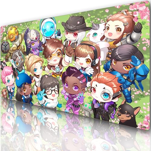 Innovatc Zenyatta & Orisa & Echo Overwatch Gaming-Mauspad Pro – 800 x 400 x 3 mm, hochpräzise, wasserdicht & stabil, für FPS & Sport Innovatc Zenyatta & Orisa & Echo Overwatch Gaming-Mauspad Pro – 800 x 400 x 3 mm, hochpräzise, wasserdicht & stabil, für FPS & Sport von Innovatc