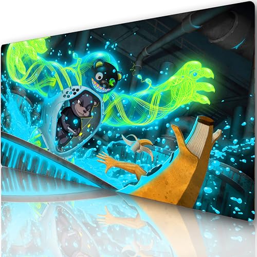 Mecha Team Shadow & Peely Fortnite Victory Royale Mauspad – 900 x 400 mm, episches Design, glatte Oberfläche, ideal für Büro oder Gaming Mecha Team Shadow & Peely Fortnite Victory Royale Mauspad – 900 x 400 mm, episches Design, glatte Oberfläche, ideal für Büro oder Gaming von Innovatc