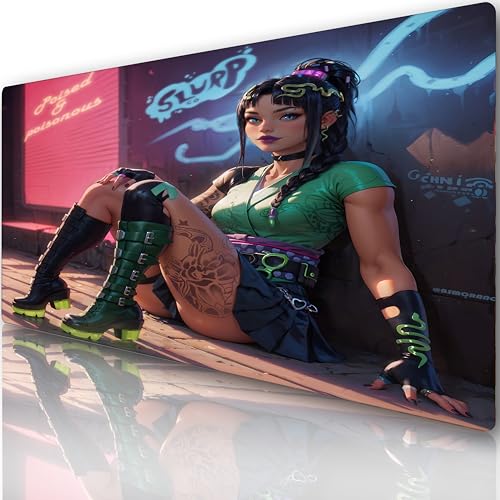 Poison Ivy Fortnite Drift & Raven Gaming-Pad, erweitert – 900 x 400 mm, wasserdichte Oberfläche, Gummibasis, perfekt für Setup Esports Poison Ivy Fortnite Drift & Raven Gaming-Pad, erweitert – 900 x 400 mm, wasserdichte Oberfläche, Gummibasis, perfekt für Setup Esports von Innovatc