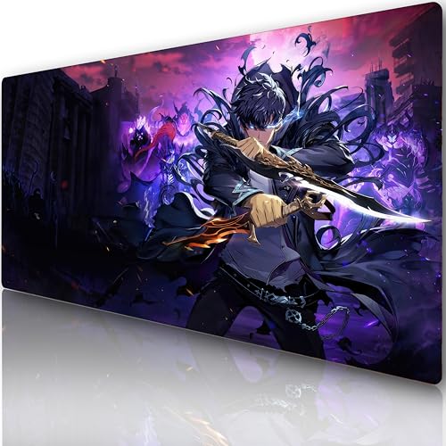 Sung Jin-Woo Solo Leveling Anime Mauspad – XXL 900x400mm Schreibtischpad, Rutschfeste Basis, Wasserdicht & Ergonomisch für Büro & Gaming-Setups Sung Jin-Woo Solo Leveling Anime Mauspad – XXL 900x400mm Schreibtischpad, Rutschfeste Basis, Wasserdicht & Ergonomisch für Büro & Gaming-Setups von Innovatc