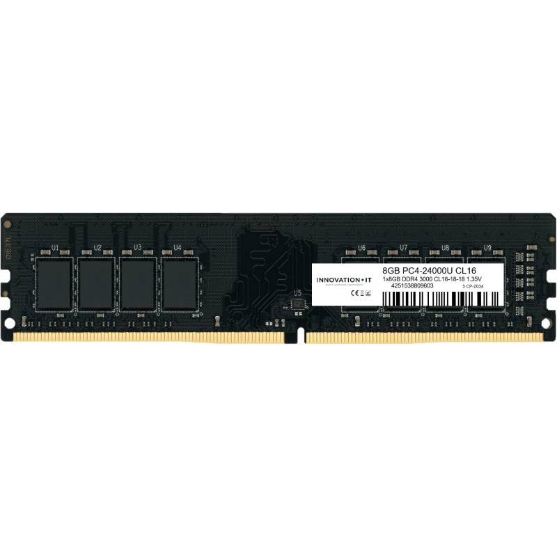 Innovation IT 3000 8GB CL 16 1.35V memory module von Innovation IT