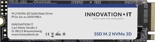 Innovation IT Black RETAIL 256GB Interne M.2 PCIe NVMe SSD 2280 M.2 NVMe PCIe 3.0 x2 Retail 00-25611 Innovation IT Black RETAIL 256GB Interne M.2 PCIe NVMe SSD 2280 M.2 NVMe PCIe 3.0 x2 Retail 00-25611 von Innovation IT