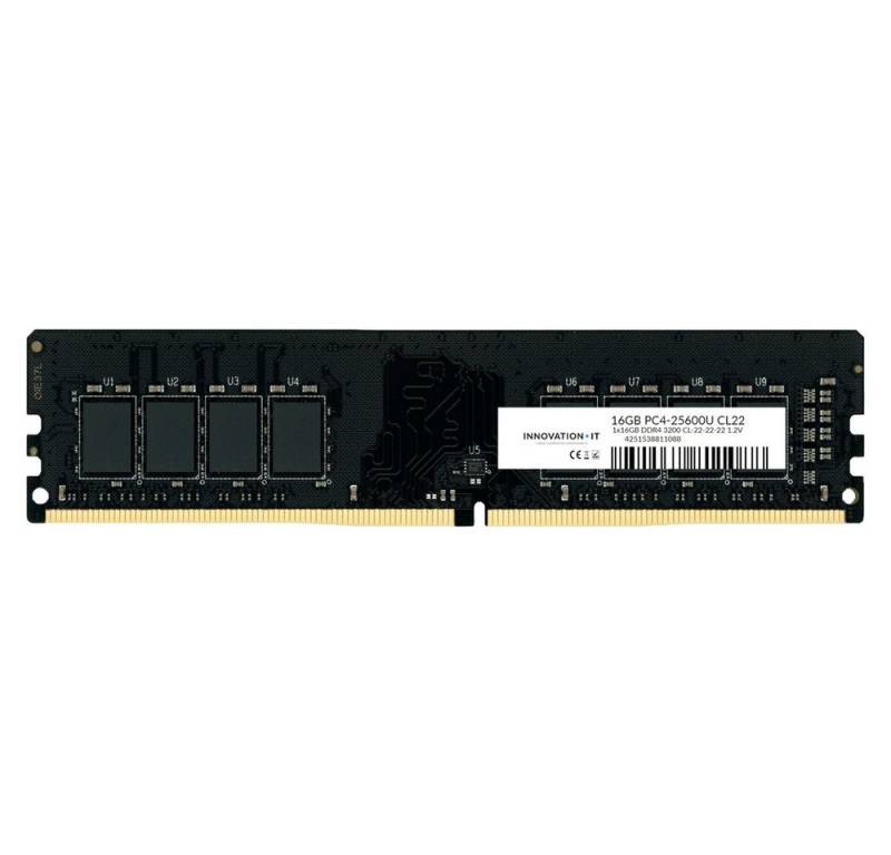Innovation IT Innovation IT 3200 16GB CL22 1.2V LD (CL22-22-22) Desktop-Arbeitsspei Arbeitsspeicher von Innovation IT