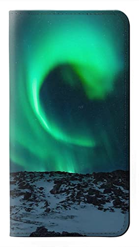 Aurora Northern Light PU Leder Flip Case Cover für Samsung Galaxy S23 Plus von Innovedesire