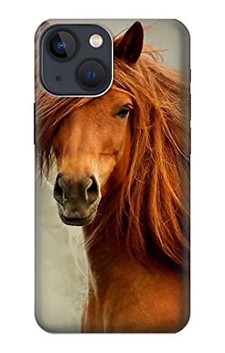 Beautiful Brown Horse Hülle Schutzhülle Taschen für iPhone 13 Mini von Innovedesire