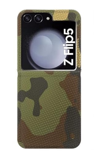 Camo Camouflage Graphic Printed Flip Hülle Tasche Klappetui für Samsung Galaxy Z Flip 5 von Innovedesire