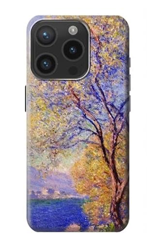 Claude Monet Antibes Seen from the Salis Gardens Hülle Schutzhülle Taschen für iPhone 15 Pro von Innovedesire