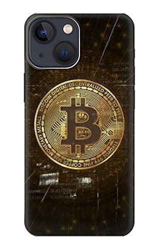 Cryptocurrency Bitcoin Hülle Schutzhülle Taschen für iPhone 13 Mini von Innovedesire