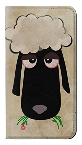 Cute Cartoon Unsleep Black Sheep Flip Hülle Tasche Klappetui für Samsung Galaxy A26 Cute Cartoon Unsleep Black Sheep Flip Hülle Tasche Klappetui für Samsung Galaxy A26 von Innovedesire
