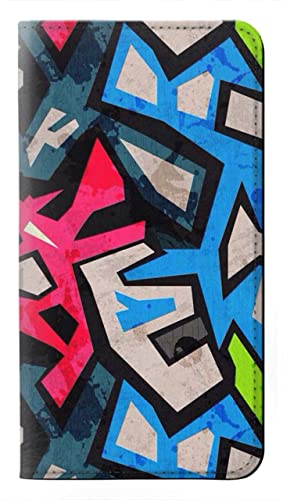 Graffiti Street Art Schutzhülle für Samsung Galaxy S25 Plus, PU-Leder, Klapphülle von Innovedesire