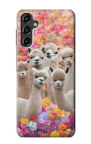 Innovedesire Alpaka Family Baby Alpaka Case Cover für Samsung Galaxy A14 5G von Innovedesire
