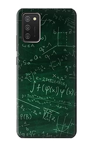 Innovedesire Math Formula Greenboard Hülle Schutzhülle Taschen für Samsung Galaxy A03S von jjphonecase