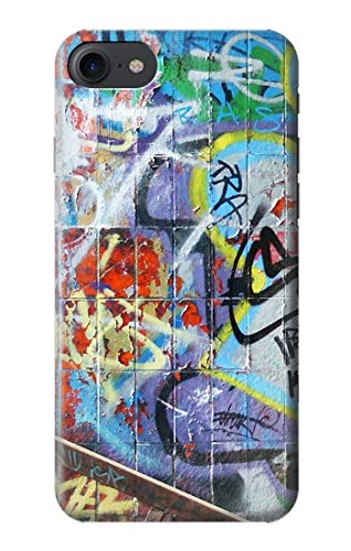 Innovedesire Wall Graffiti Hülle Schutzhülle Taschen für iPhone 7, iPhone 8, iPhone SE (2020) von Innovedesire