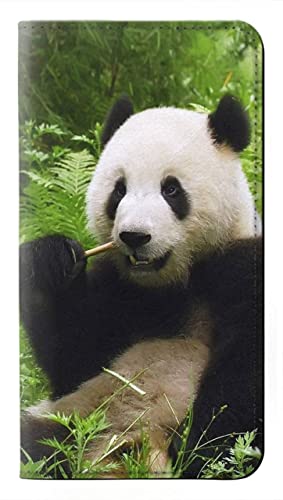 Panda Enjoy Eating Flip Hülle Tasche Klappetui für Samsung Galaxy A56 von Innovedesire
