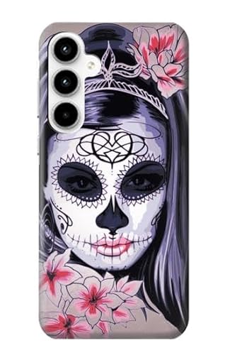 Sugar Skull Steam Punk Girl Gothic Hülle Schutzhülle Taschen für Samsung Galaxy A35 5G von Innovedesire