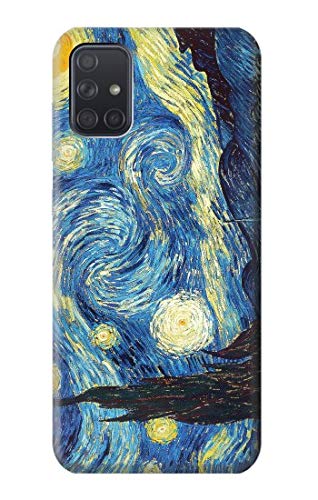 Vangogh Schutzhülle für Samsung Galaxy A71 5G, Motiv Sternennächte von Innovedesire