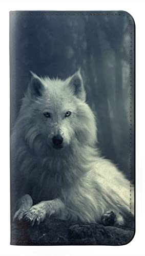 White Wolf Flip Hülle Tasche Klappetui für Samsung Galaxy S24 von Innovedesire