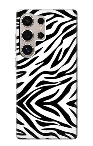 Zebra Skin Texture Graphic Printed Hülle Schutzhülle Taschen für Samsung Galaxy S24 Ultra von Innovedesire