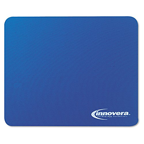 Innovera Neues ivr52447 blau – Mauspad (blau, monoton, Gummi, 229 mm, 191 mm, 3,17 mm) von Innovera